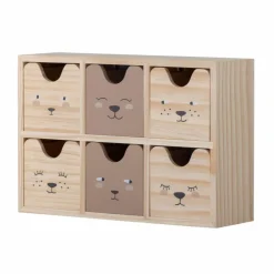 Bloomingville MINI Calle Oppbevaringsboks, Natur Hot