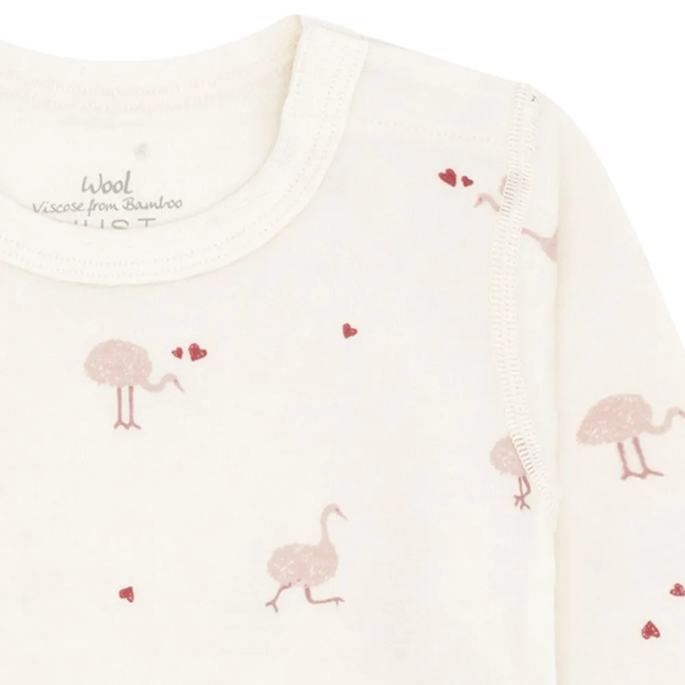 Hust & Claire Body, Hust&Claire, Ull/Bambus, Baloo Ostrich, Off White Best