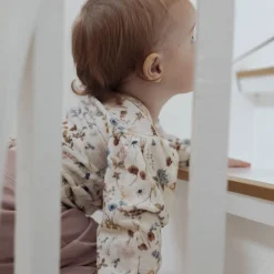 Joha Body, , Merinoull, Blomster, Offwhite Discount