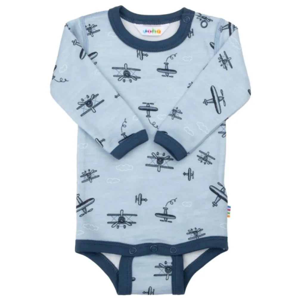 Joha Body, , Ull/Bambus, Fly, Light Blue Discount