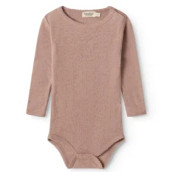 Marmar Body, , Wool Pointelle, Burnt Rose