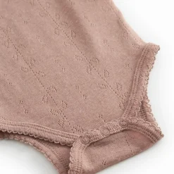 Marmar Body, , Wool Pointelle, Burnt Rose