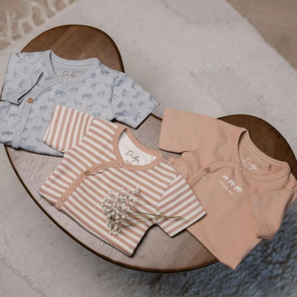 Body 3pk, Dirkje, SS Multi Colour Clearance