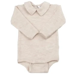 Joha Body w/collar, , Merinoull, Creme Clearance