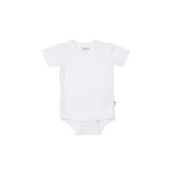 Joha Body w/short sleeve, , Bambus, Hvit
