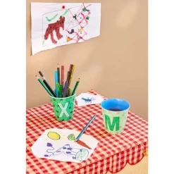 Rice Bokstavkopp 250 ml, Stjernedesign,