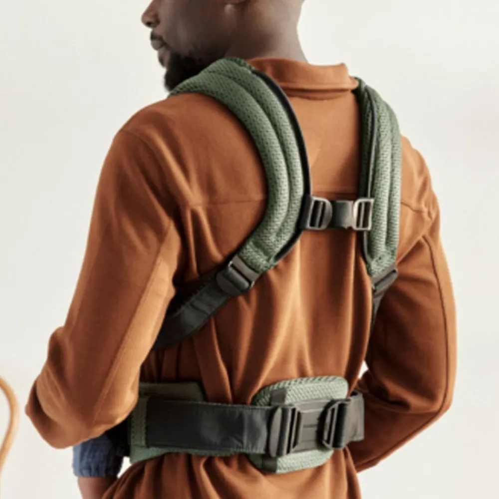 Babybjørn Bæresele, Harmony, 3D-Mesh, Mørkegrønn Hot