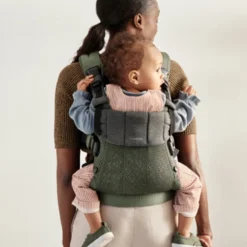 Babybjørn Bæresele, Harmony, 3D-Mesh, Mørkegrønn Hot