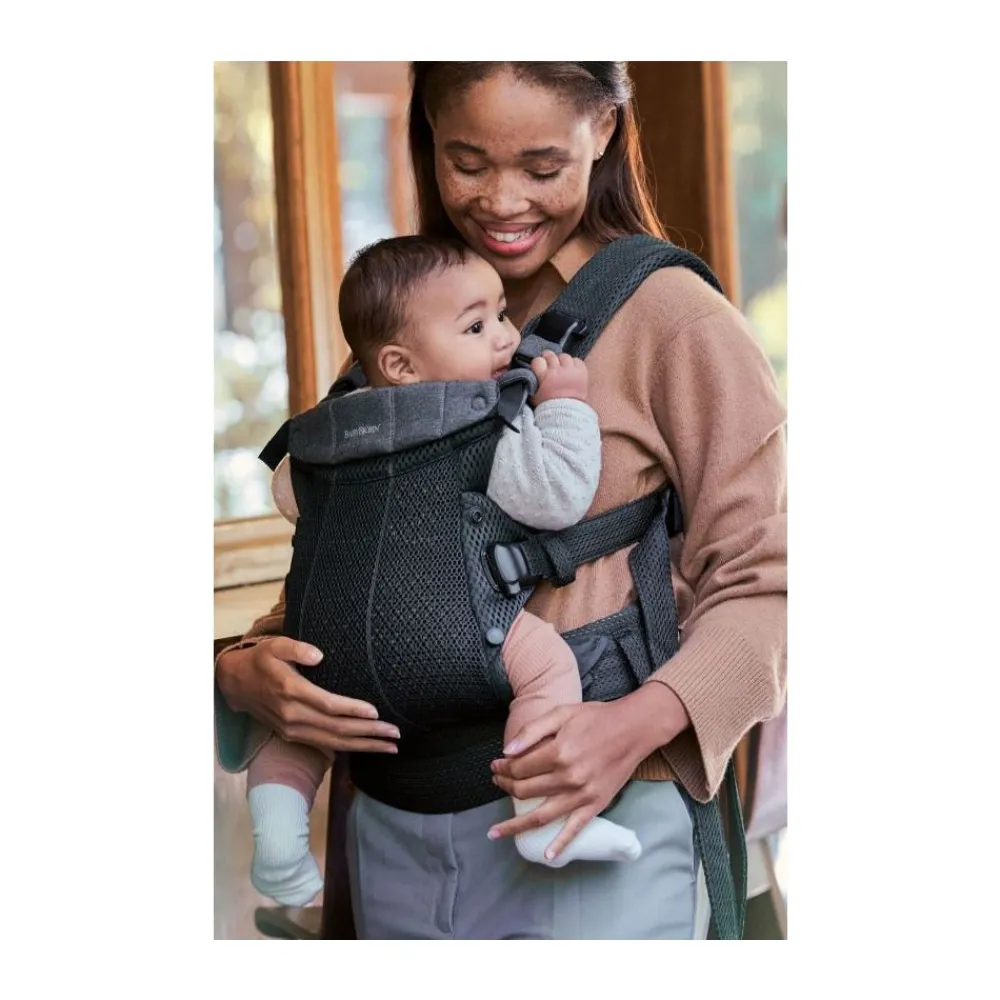 Babybjørn Bæresele Harmony, , Svart, 3D Mesh Clearance