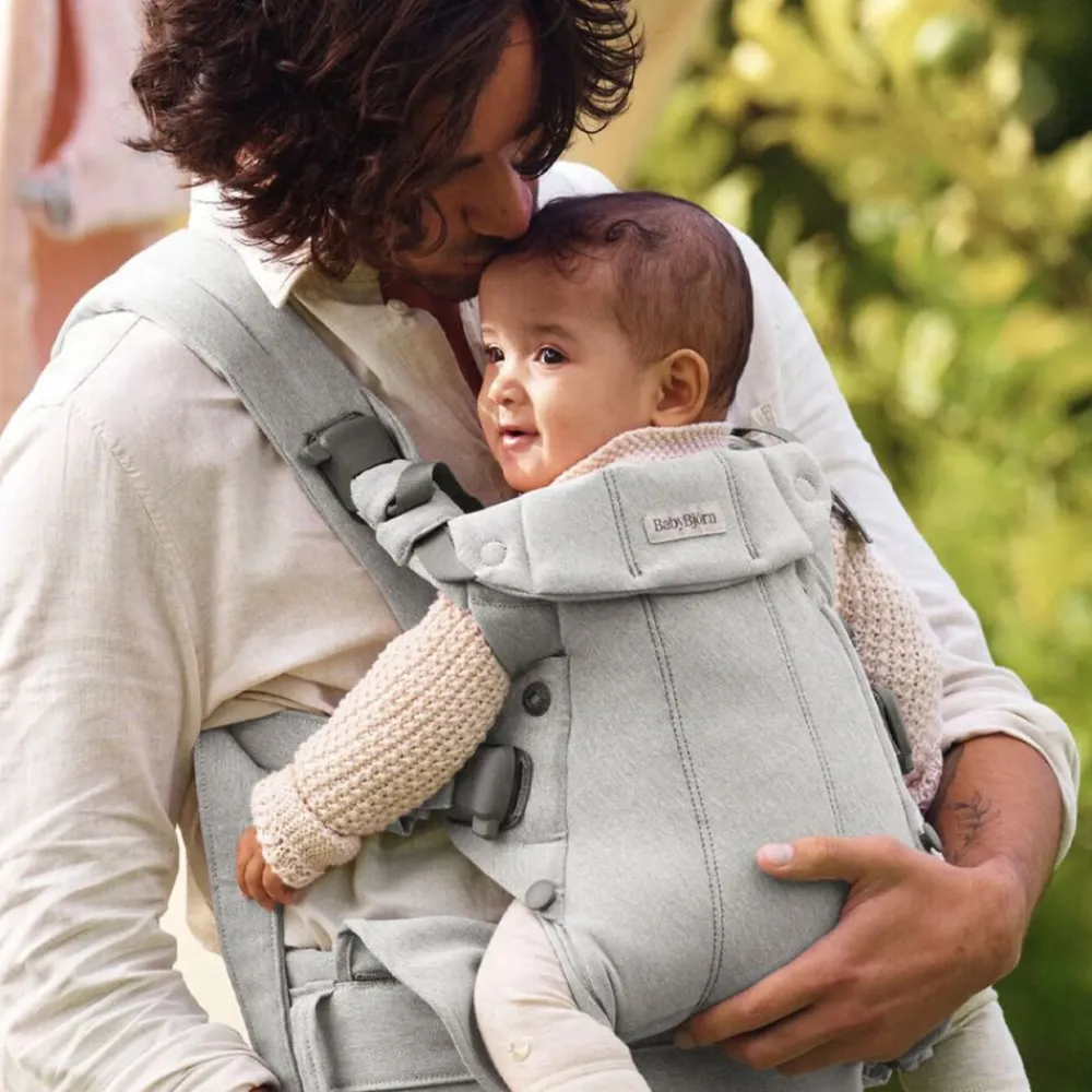 Babybjørn Bæresele Harmony, , Vevd, Lys Grå Hot