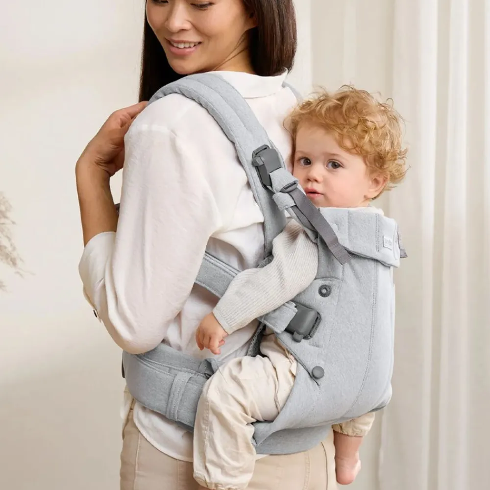 Babybjørn Bæresele Harmony, , Vevd, Lys Grå Hot