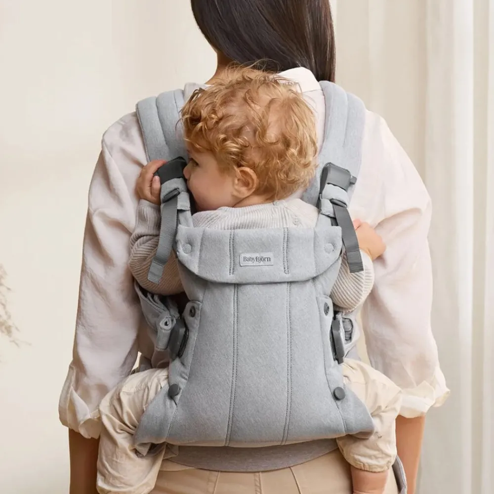 Babybjørn Bæresele Harmony, , Vevd, Lys Grå Hot