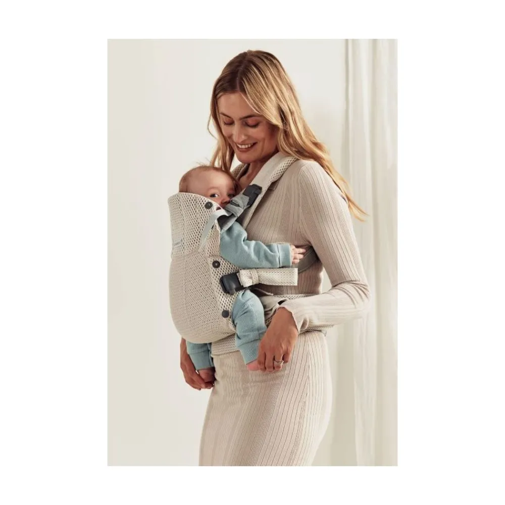 Babybjørn Bæresele Harmony, , Cream, 3D Mesh Discount