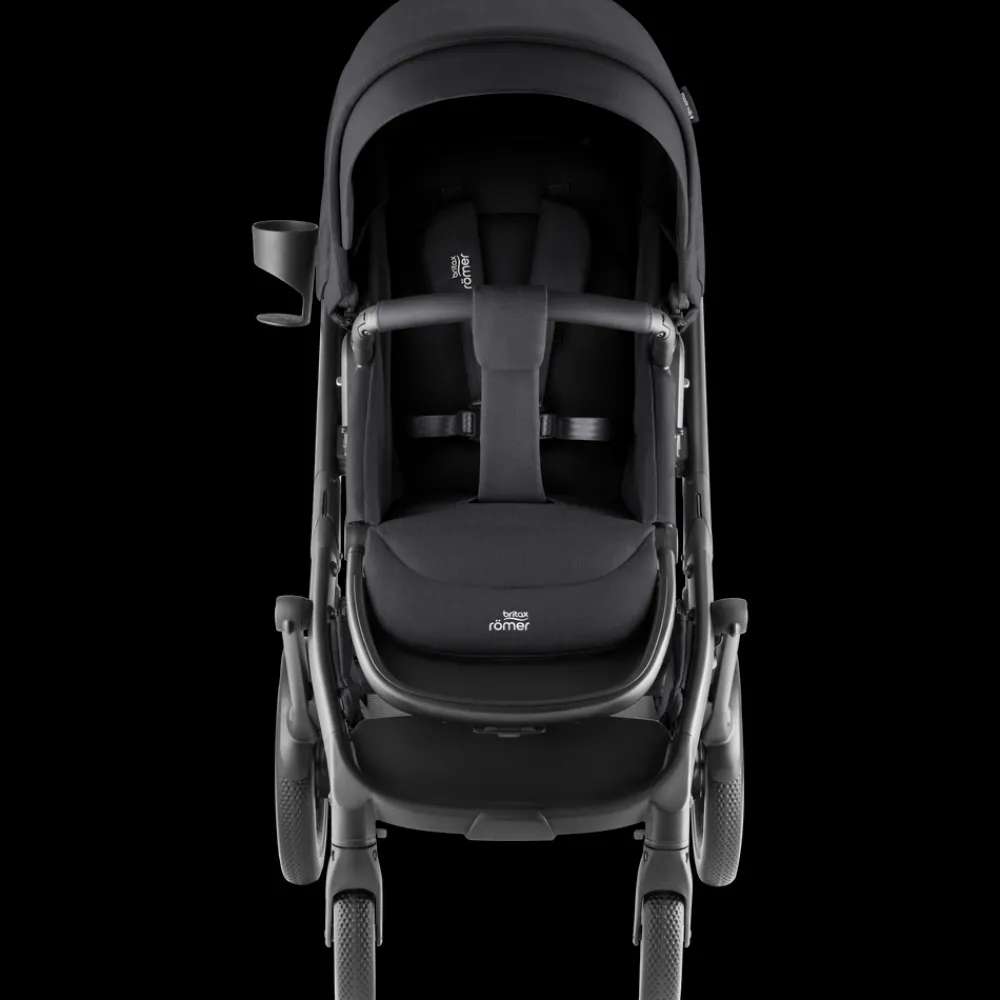 Britax Barnevogn, Smile 5Z, Carbon Black New