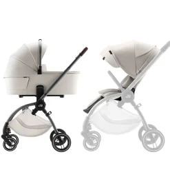 Britax Rio, Soft Taupe, Komplett barnevogn Sale