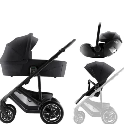 Britax Smile 5z, Carbon Black, 3in1, + Baby-Safe Pro Clearance