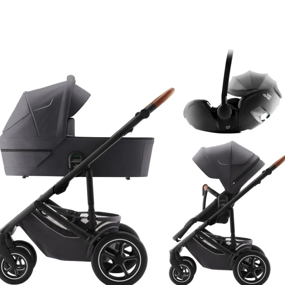 Britax Smile 5z, Mineral Grey, 3in1, + Baby-Safe Pro Sale
