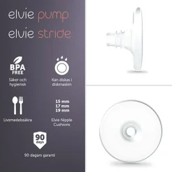 Brysttrakt, Elvie, 15 mm 2-pk Outlet