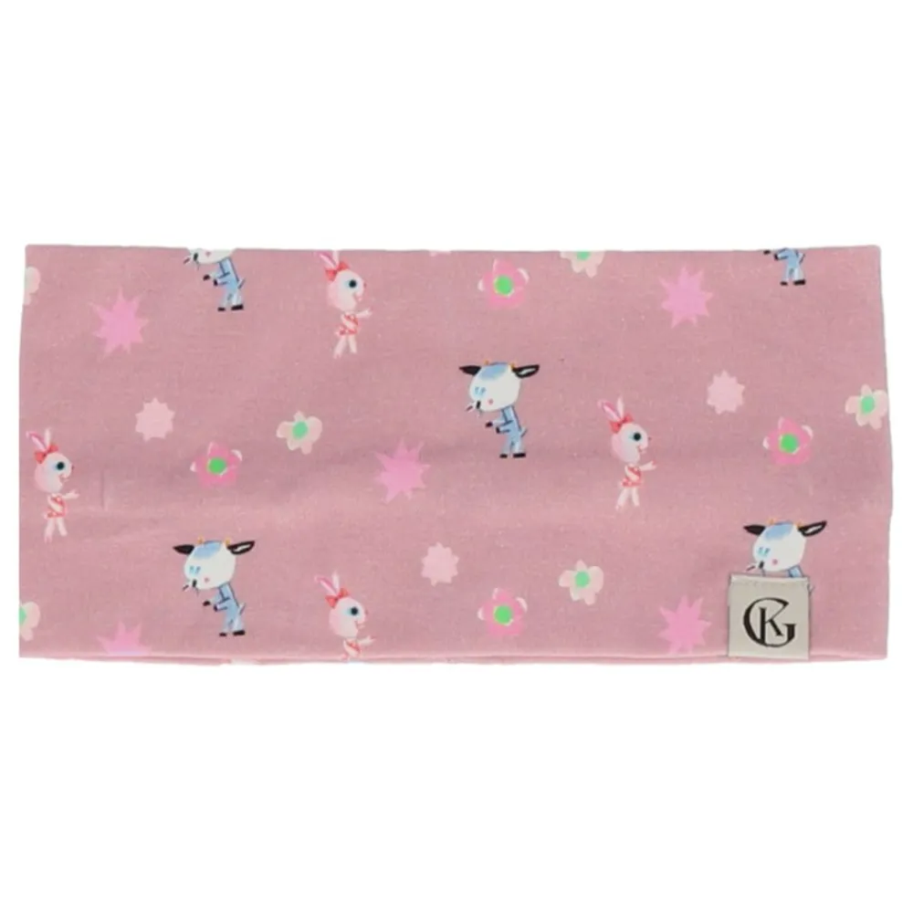 Gullkorn Bukkene Pannebånd, Design, Støvrosa Best