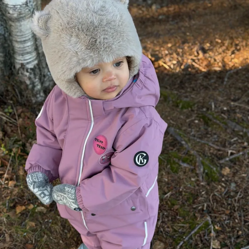 Gullkorn Bukkene Vinterdress, Design, Tåkerosa