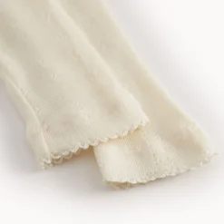 Marmar Bukse, , Wool-Pointelle, Natural, Piva Hot