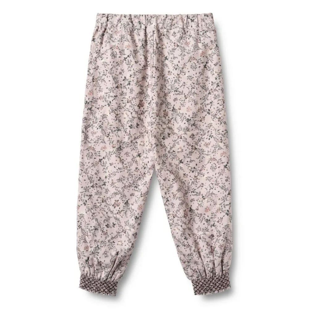 Wheat Bukse, , Sara, Lilac Checked Flowers Hot