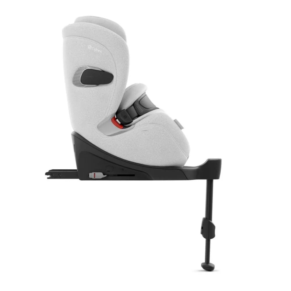 Cybex Anoris T2 i-Size Plus, Platinum White Light Grey, Bilstol New