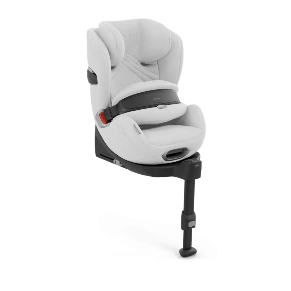 Cybex Anoris T2 i-Size Plus, Platinum White Light Grey, Bilstol New