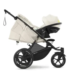 Cybex Avi Spin, BLK Seashell Beige, Barnevogn New
