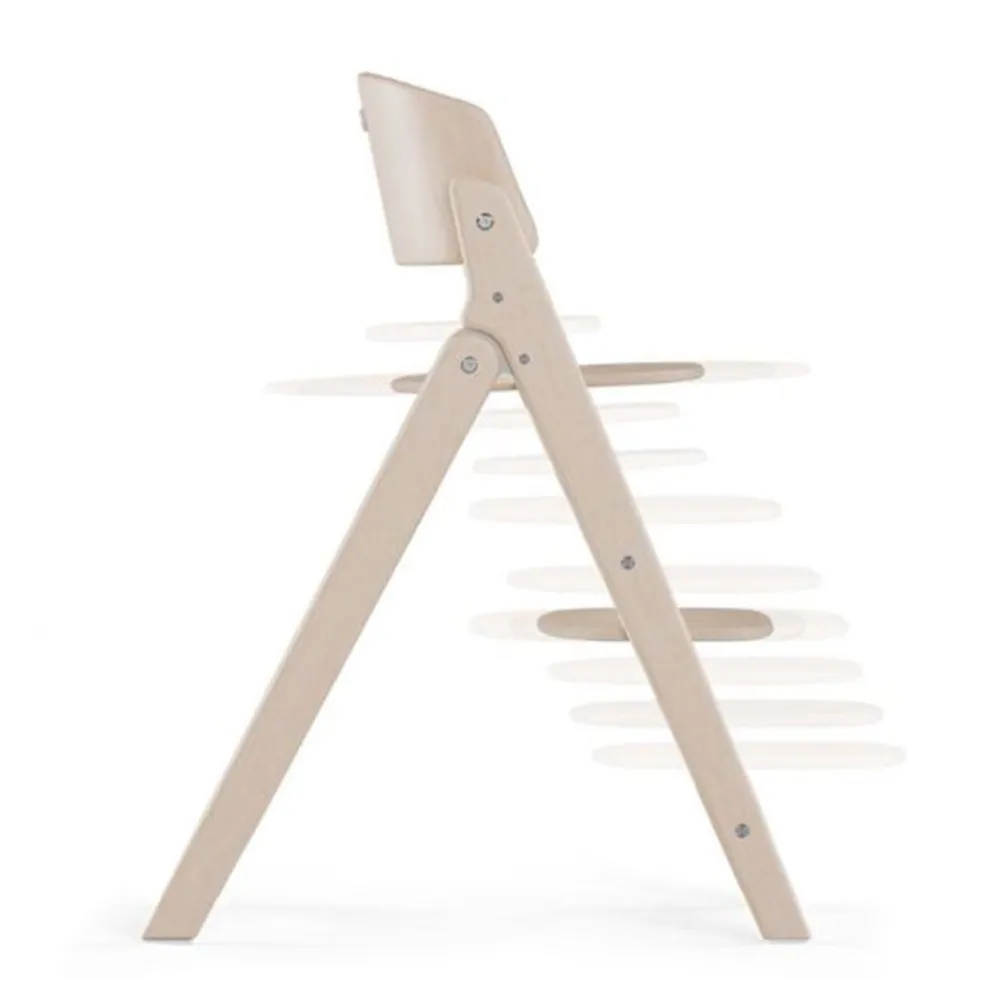 Cybex Click & Fold, White, Spisestol New