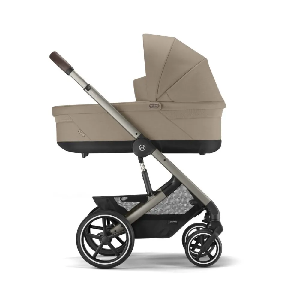 Cybex Cot S Lux, Almond Beige, Vognbag New