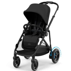 Cybex eGazelle S, BLK, Moon Black, Barnevogn Sale