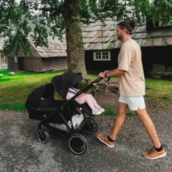 Cybex , eGazelle S, BLK, Moon Black inkl. 2 x sittedeler