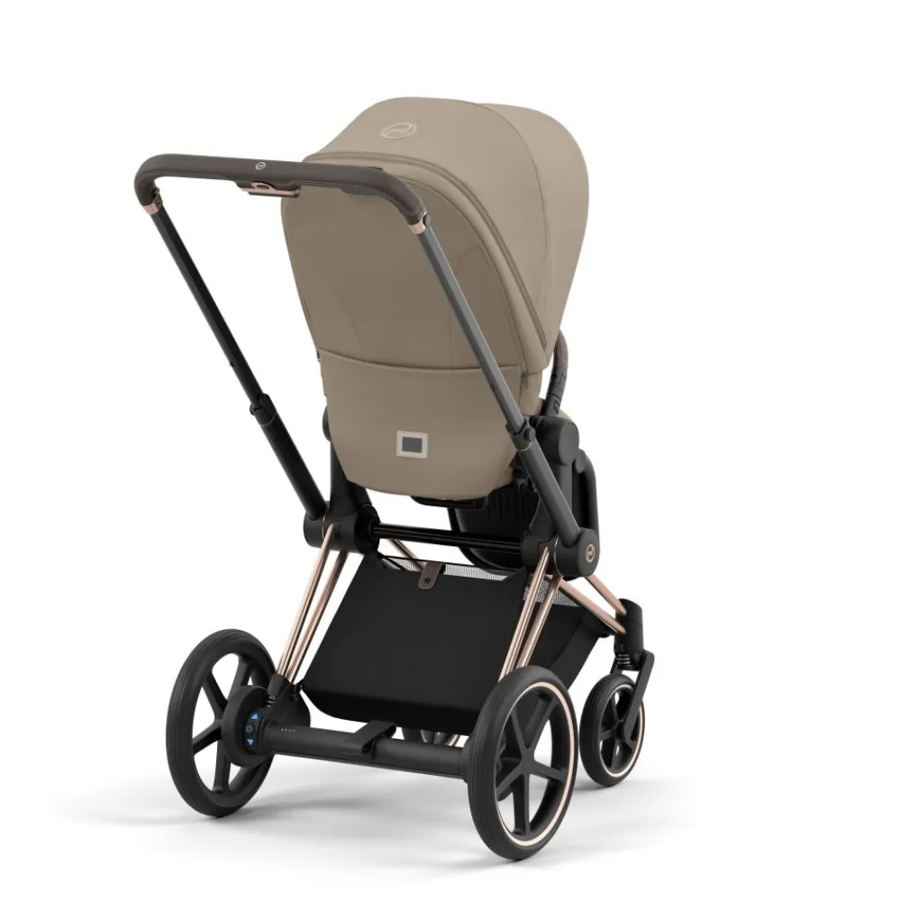 Cybex e-Priam, Rose Gold/Cozy Beige, Komplett barnevogn Discount