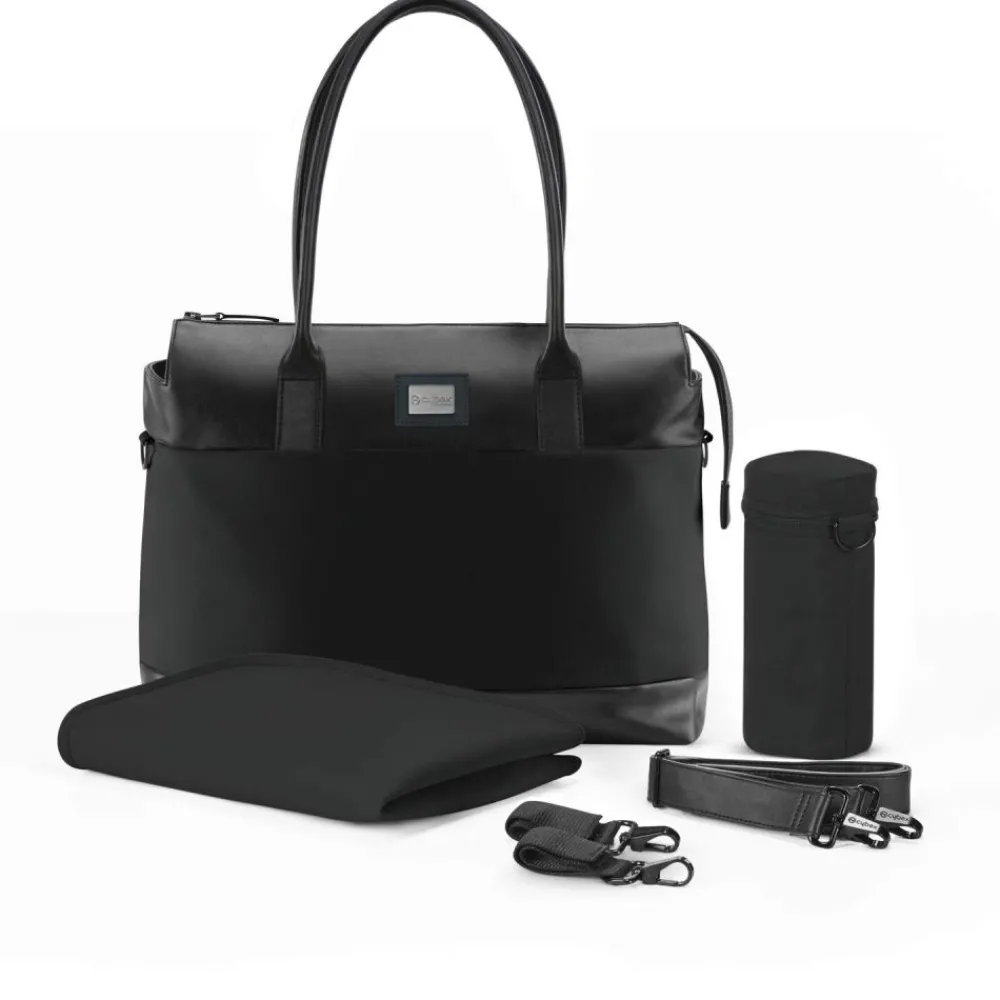 Cybex Platinum Tote Bag, Deep Black, Stelleveske Discount