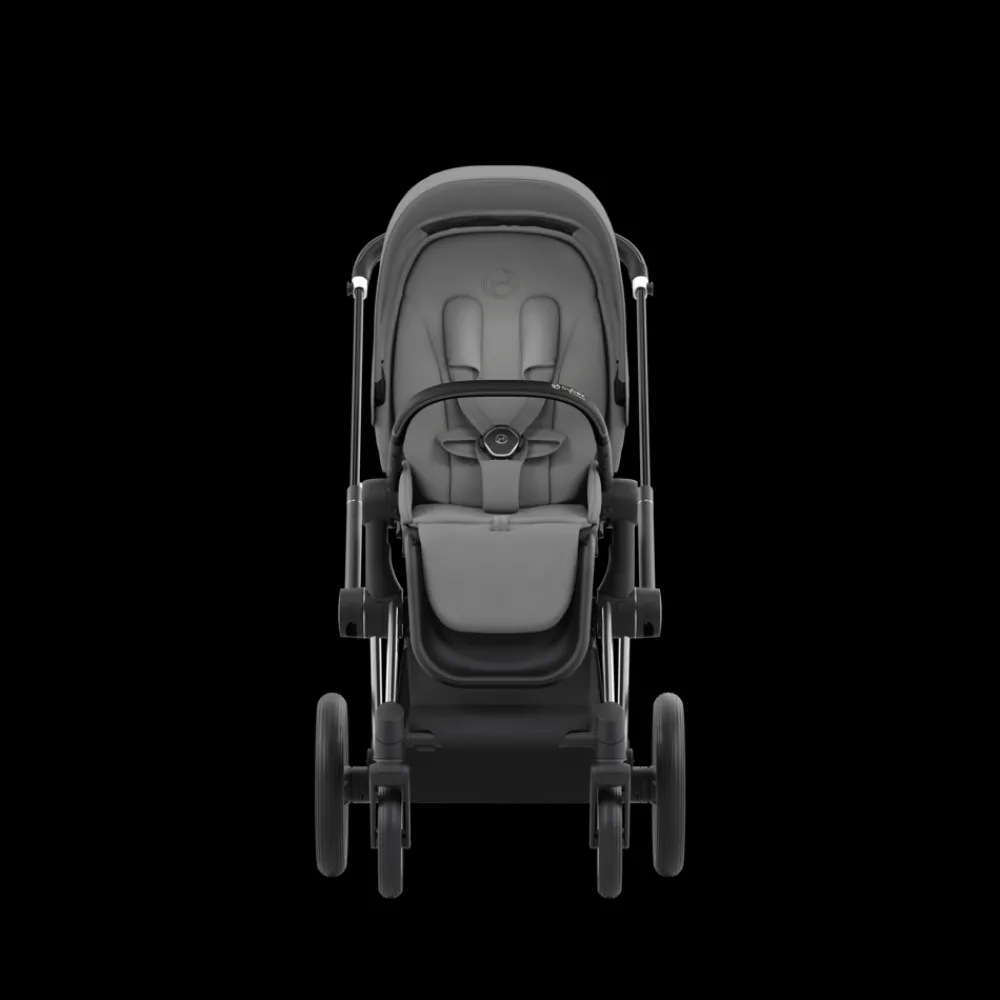 Cybex Priam, Chrome Black/Mirage Grey, Barnevogn Best