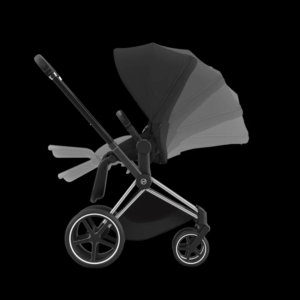 Cybex Priam, Chrome Black/Sepia Black, Komplett barnevogn Best