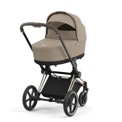Cybex Priam, Rose Gold, inkl. Liggedel, Cozy Beige, Barnevogn Discount