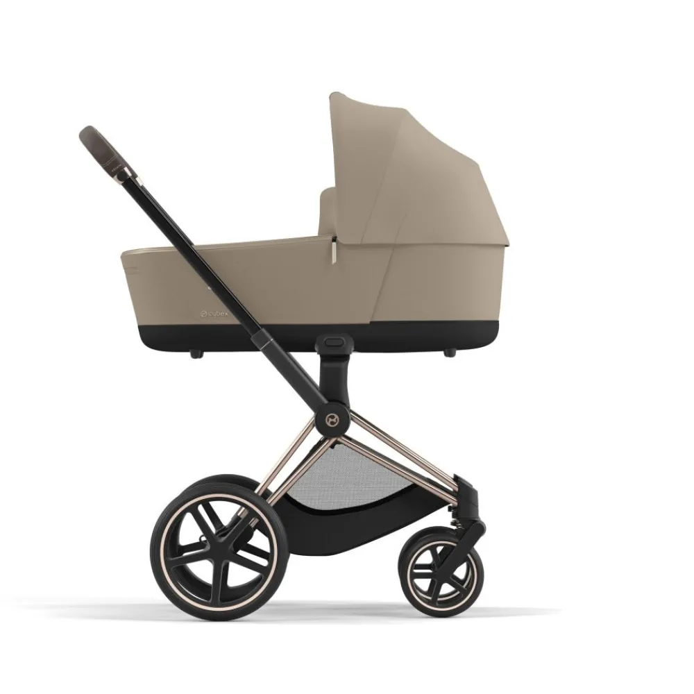 Cybex Priam, Rose Gold/Cozy Beige, Komplett barnevogn Clearance