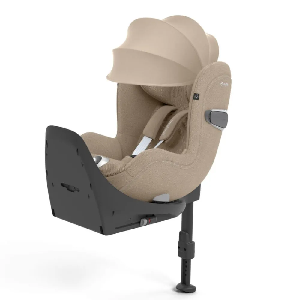 Cybex Sirona T Plus i-Size, Cozy Beige, Bilstol Discount