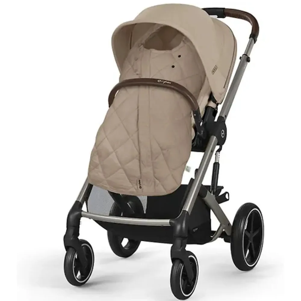 Cybex Snøgga 2, Almond Beige, Vognpose Best