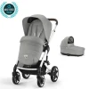 Cybex Talos S Lux, Stone Grey, Komplett barnevogn Online
