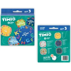 Disc Set 3, TIMIO, Eventyr, Tid, Grønnsaker, Alfabetet