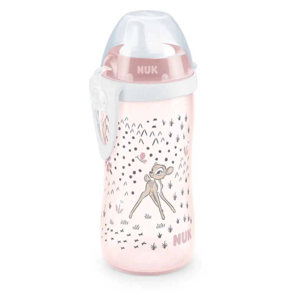 NUK Drikkeflaske 300 ml, , Kiddy Cup, Bambi, 12mnd+