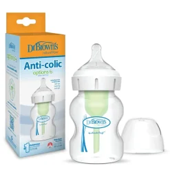 Drikkeflaske, Dr.Brown, Wideneck, Option+, 150ml Discount