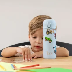 Drikkeflaske, IZY Kids, Blue Pirates, 350 ml Clearance