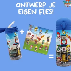 Drikkeflaske, IZY Kids, Paw Patrol, Rescue Knights, 350 ml Best