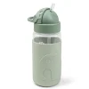 Done By Deer Drikkeflaske med sugerør 350 ml, , Easy-Grip, Elphee Green Discount