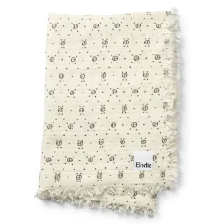 Elodie , Myk bomullteppe - Monogram Hot