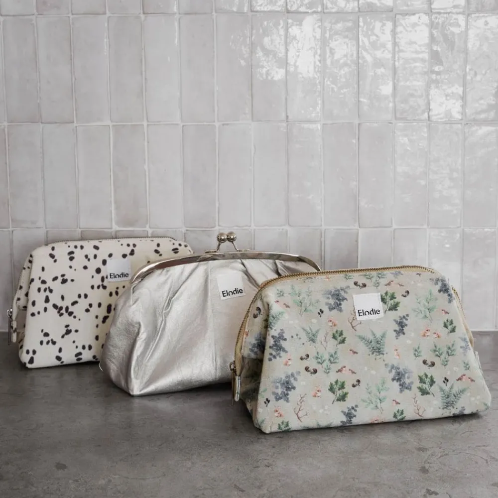 Elodie Toalettmappe Zip & Go, Silver Sheen